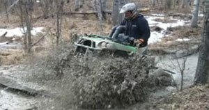 muddy spring atv ride in alberta video