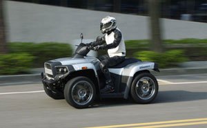 canadian company trying to get 4 wheeler road legal