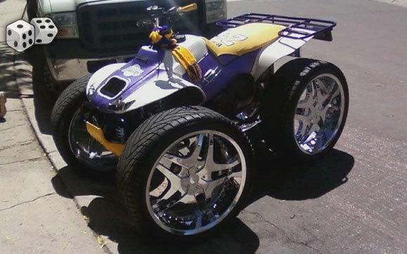 los angeles lakers inspired atv