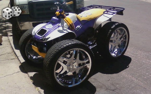 Los Angeles Lakers-Inspired ATV