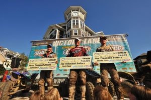 wolf takes overall win at snowshoe gncc, Wolf Borich and Walker Fowler on the overall podium