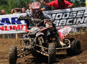 martin makes history on his polaris rath outlaw 450 mxr