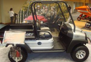 2008 club car xrt 1550 preview, The roll cage has been certified to five different international standards
