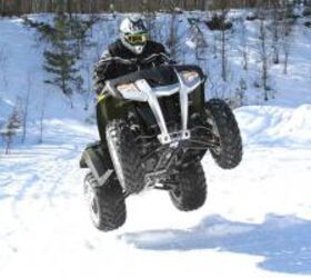 2008 polaris sportsman 400 h o review, The 455cc engine isn t a powerhouse but it still makes for plenty of fun