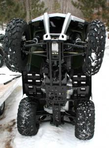 2008 polaris sportsman 400 h o review, The bottom of this Sportsman did not look this clean after its mud bath