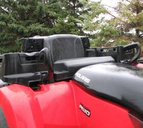 2008 polaris sportsman 500 efi x2 review, With the passenger seat folded into the dump box you maximize X2 s utility