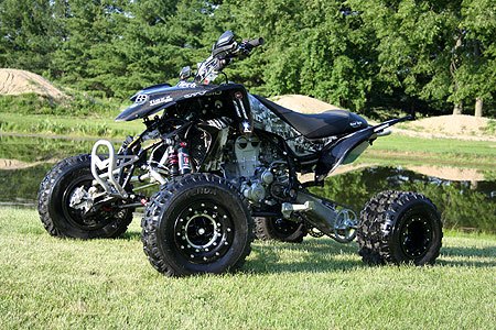 2008 yamaha yfz450 project, The fully modified 2008 Yamaha YFZ450 in all its glory