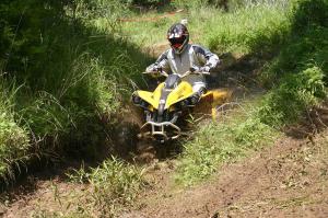 2009 can am renegade 800r efi review, To get more horsepower out of the Renegade Can Am re engineered the air filter optimized the intake runner and installed new camshafts