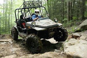 2008 team joyner trooper t2 review, With 13 inches of ground clearance you can climb over just about anything