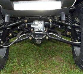 2009 polaris sportsman first look, The revised independent rear suspension gives you more than 10 inches of travel