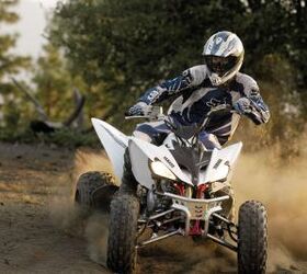 2009 yamaha raptor 250 review, If you don t like Team Yamaha blue the Raptor 250 also comes in white