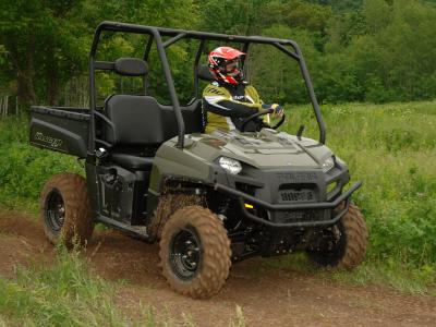 2009 polaris rangers first look, New Ranger styling gives the UTV a brawny rugged look