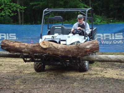 2009 polaris rangers first look, If you re carrying 500 pound loads in the front power steering is much appreciated