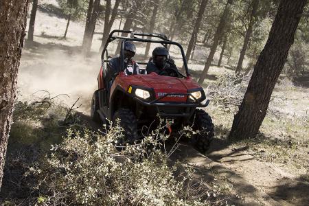 2009 polaris ranger rzr and outlaw preview, The ability to legally ride on most trails is unique to the RZR