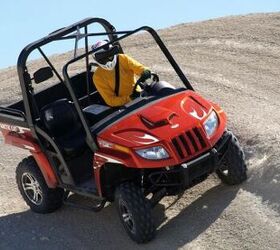 2009 arctic cat prowler lineup review, Impressive straight ahead acceleration marks the 2009 Prowler 1000 XTZ