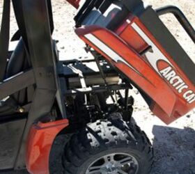 2009 arctic cat prowler lineup review, The XTZ dump box can handle up to 600 pounds of cargo