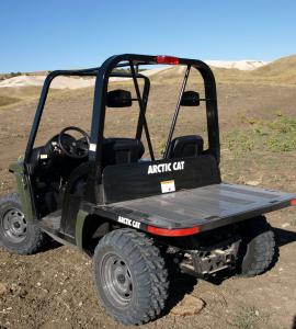 2009 arctic cat prowler lineup review, You can carry almost anything on this platform up to 600 lbs