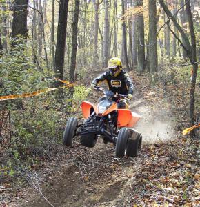 2008 ktm xc 450 review, Once they were tuned to our liking the Ohlins shocks really impressed us