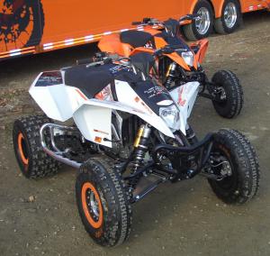 2008 ktm xc 450 review, Even race ready KTM has a wide selection of accessories