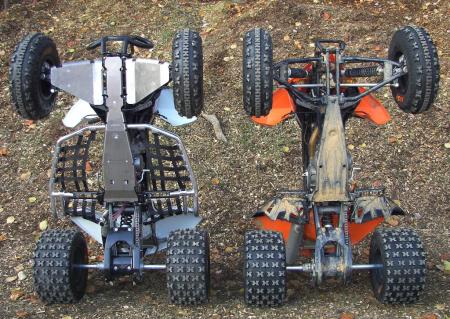 2008 ktm xc 450 review, Which one would you rather have if you were riding on rutted out rocky cross country trails