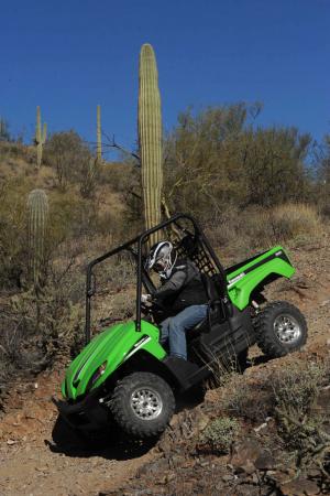 2009 kawasaki teryx 750 fi 44 sport review, The shocks on the Teryx Sport are adjustable so you can set them up for the type of terrain you ride on
