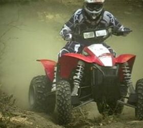 2009 polaris scrambler 500 44 review, For easier control of the front wheels and to let the rear wheels drift switch over to two wheel drive All wheel drive comes in handy when you re looking for traction