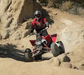 2009 polaris outlaw 525 irs review, The Outlaw shines on rocky and off camber trails