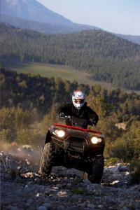 2009 kawasaki brute force 650 4x4i review, The 633cc V Twin can power you up and over just about anything
