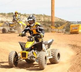 2010 can am atv lineup unveiled, Can Am gave its DS 90 X new graphics and an updated color scheme