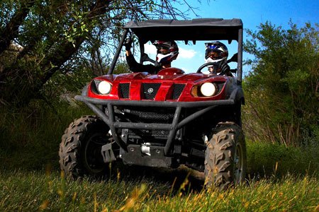 2009 yamaha rhino 700 fi sport edition review, A Rhino is an adult sized vehicle with power that demands your respect If you drive with a little care and follow Yamaha s safety recommendations you re as safe in a Rhino as you are in any other adult sized ATV or side by side