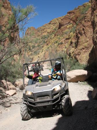 2009 polaris ranger hd review, Our Arizona test course included taking the Ranger HD through a picturesque box canyon