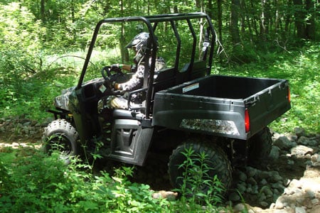 2010 polaris ranger lineup preview, The Ranger 400 is narrow enough to fit in the back of a pickup truck