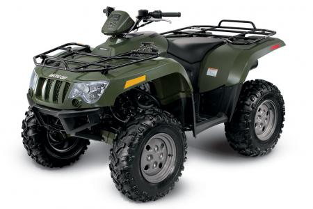 2010 arctic cat lineup unveiled, The brand new 450 H1 features a new Arctic Cat built engine