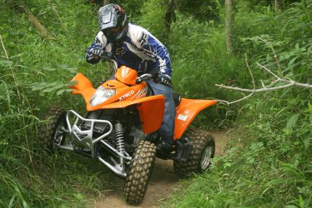 2009 kymco mongoose 300 review, Kymco gave the Mongoose 300 a significant facelift in 2008 The result is an impressive entry level sport quad