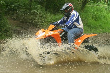 2009 kymco mongoose 300 review