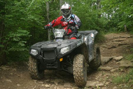 2009 polaris sportsman 850 xp eps review, Polaris stepped up to the plate with big power plush suspension great ergos and electronic power steering