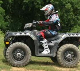 2009 polaris sportsman 850 xp eps review, Polaris rotated the engine 90 degrees in the 850 XP giving the rider a lot more room to move around