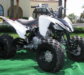 2010 yamaha yfz450x preview, This is a big departure from the classic Yamaha blue that used to adorn the Raptor 250
