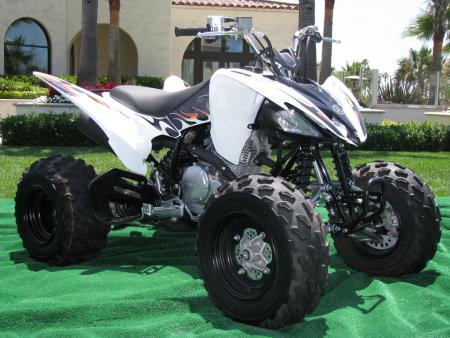 2010 yamaha yfz450x preview, This is a big departure from the classic Yamaha blue that used to adorn the Raptor 250