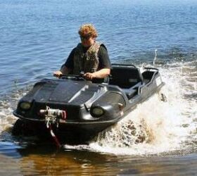 2009 argo avenger 750 review, Thanks to its watertight body the Argo can cross bodies of water that just aren t possible in a typical ATV
