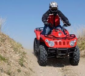 2009 arctic cat 366 44 review, At low speeds the 366 proves itself quite capable over technical terrain