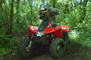 2010 polaris trail blazer 330 review, Unless we were riding very technical terrain we pretty much had the throttle pinned on the Trail Blazer