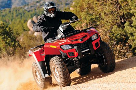 2010 can am outlander 800r efi review, The Outlander 800R is a solid combination of rugged utility and sporty performance