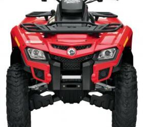 2010 can am outlander 800r efi review, You won t mistake the striking Outlander for any other utility quad