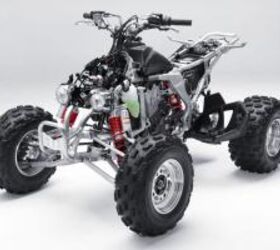 2010 kawasaki kfx450r review, Here s a look at the KFX450R without its clothes