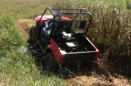 2010 kymco uxv 500 44 review, It s certainly not a race machine but the UXV 500 is very capable and fun to ride on the trails