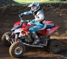 2010 polaris outlaw 450 mxr review, Despite it s narrow width the Outlaw is surprisingly stable