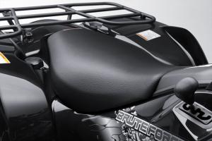 2010 kawasaki brute force 750 4x4i review, The urethane foam seat is plenty comfortable for a long day of riding