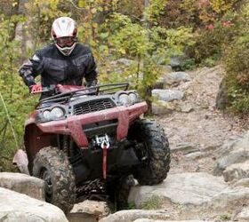 2010 kawasaki brute force 750 4x4i review, Rock crawling is just one area where the Brute Force 750 shines