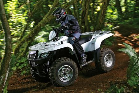 2009 suzuki kingquad 500axi review, Suzuki has a winner on its hands with the new KingQuad 500 AXI